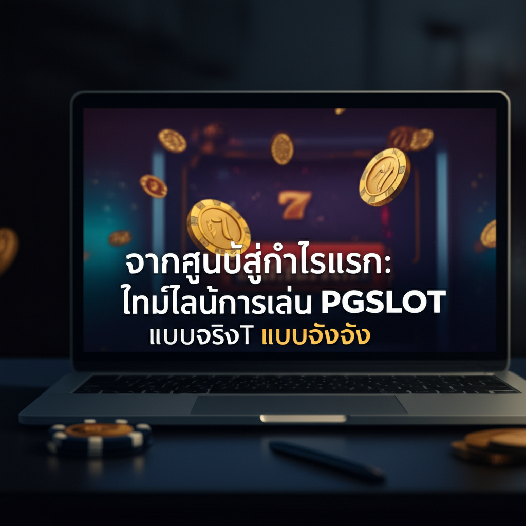 จากศูนย์สู่กำไรแรก: ไทม์ไลน์การเล่น PGSLOT แบบจริงจัง